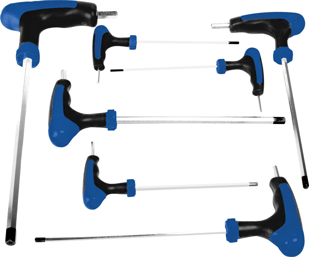 PERFORMANCE 7 PC MET T-HANDLE SET HEX W1712