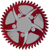 VORTEX CAT5 REAR ALUMINUM SPROCKET RED 43T 245AZR-43