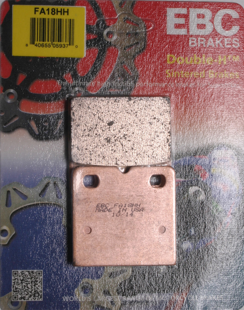 EBC BRAKE PADS FA18HH-atv motorcycle utv parts accessories gear helmets jackets gloves pantsAll Terrain Depot