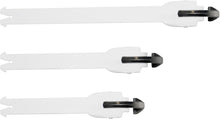 Load image into Gallery viewer, ALPINESTARS TECH 1 BUCKLE STRAPS BLACK/WHITE 25LOT1-12