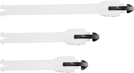 ALPINESTARS TECH 1 BUCKLE STRAPS BLACK/WHITE 25LOT1-12