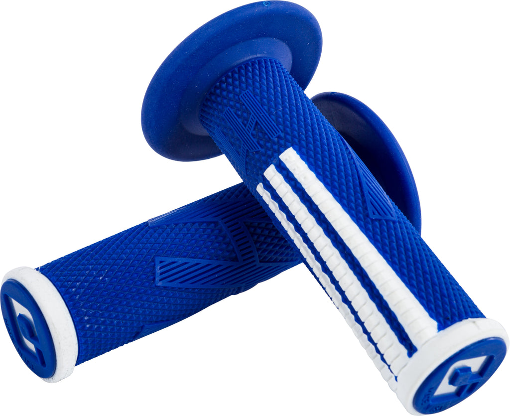 ODI EMIG2 PRO V2 LOCK-ON GRIP BLUE/WHITE H36EPUW