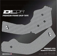 Load image into Gallery viewer, D'COR FRAME GRIP GUARD DECAL WHITE 16-70-100