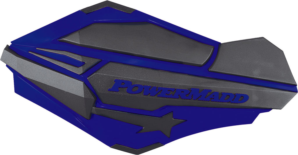 POWERMADD SENTINAL HANDGUARDS (BLUE/BLACK) 34404-atv motorcycle utv parts accessories gear helmets jackets gloves pantsAll Terrain Depot