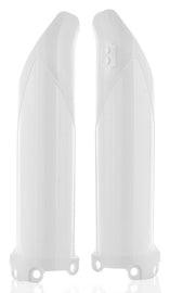 ACERBIS FORK COVERS WHITE 2403060002-atv motorcycle utv parts accessories gear helmets jackets gloves pantsAll Terrain Depot