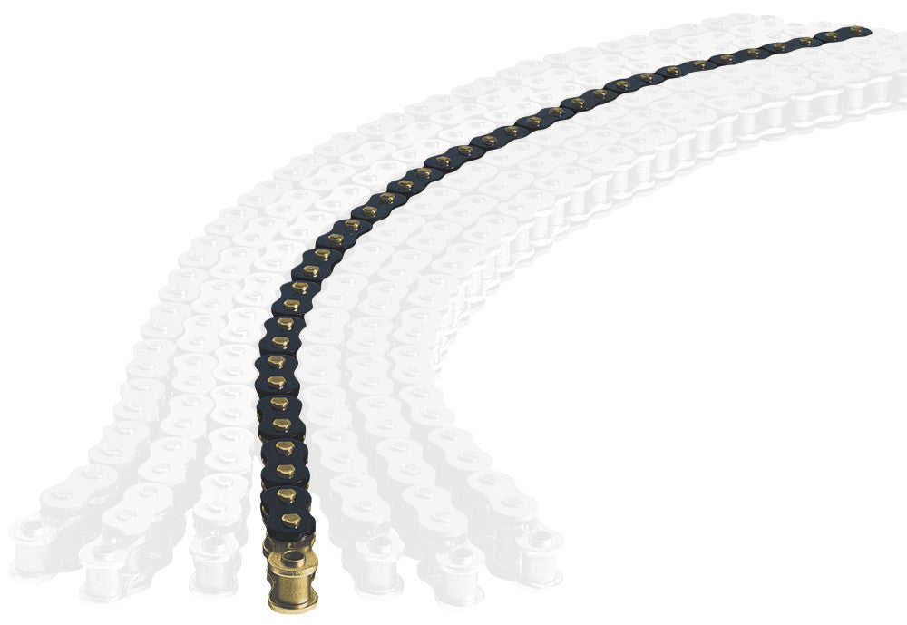 EK MVXZ2 SERIES CHAIN 520X120 BLACK/NICKEL 520MVXZ2-120K