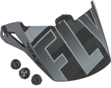 FLY RACING ELITE COLD WEATHER VISOR GREY 73-48265