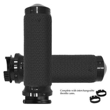 Load image into Gallery viewer, AVON MEMORY FOAM GRIPS FOR VICTORY BLACK MT-MF-63A-ANO
