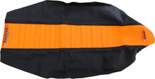 Load image into Gallery viewer, SDG INNOVATIONS PLEATED GRIPPER SEAT KTM ORANGE/BLACK 96358OK