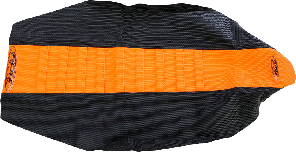 SDG INNOVATIONS PLEATED GRIPPER SEAT KTM ORANGE/BLACK 96340OK