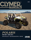 CLYMER REPAIR MANUAL POLARIS RZR800 CM292