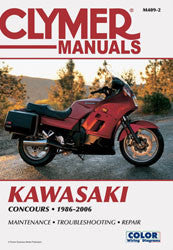 CLYMER REPAIR MANUAL KAW CONCOURS CM409-2-atv motorcycle utv parts accessories gear helmets jackets gloves pantsAll Terrain Depot