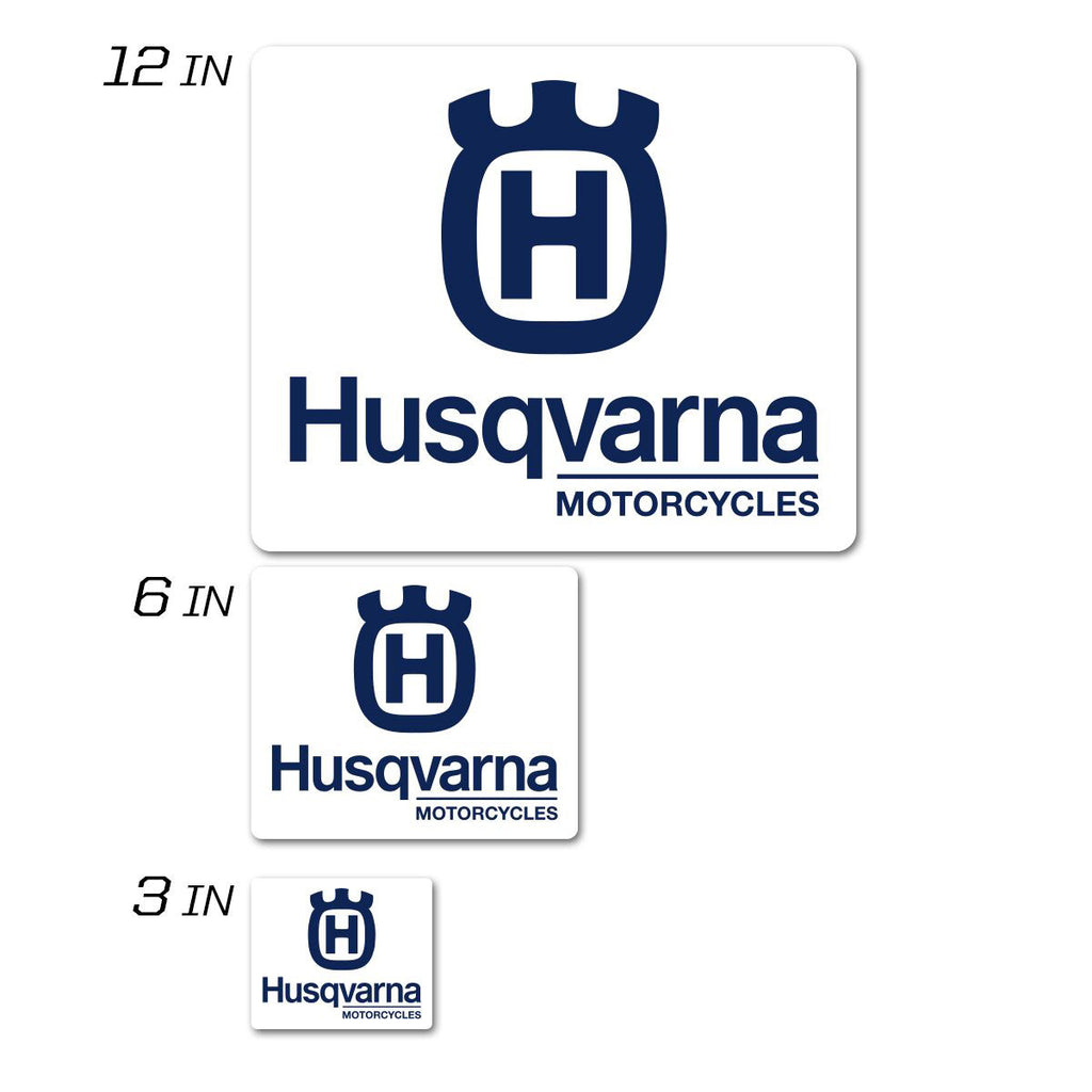 D'COR HUSQVARNA ICON DECAL 12"SQUARE HUSQVARNA ICON DECAL 12"SQUARE 40-70-110