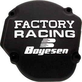 BOYESEN FACTORY RACING IGNITION COVER BLACK SC-02AB