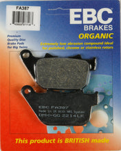 Load image into Gallery viewer, EBC BRAKE PADS FA387-atv motorcycle utv parts accessories gear helmets jackets gloves pantsAll Terrain Depot