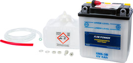 FIRE POWER BATTERY W/ACID 6N6-3B 6V 6N6-3B-atv motorcycle utv parts accessories gear helmets jackets gloves pantsAll Terrain Depot