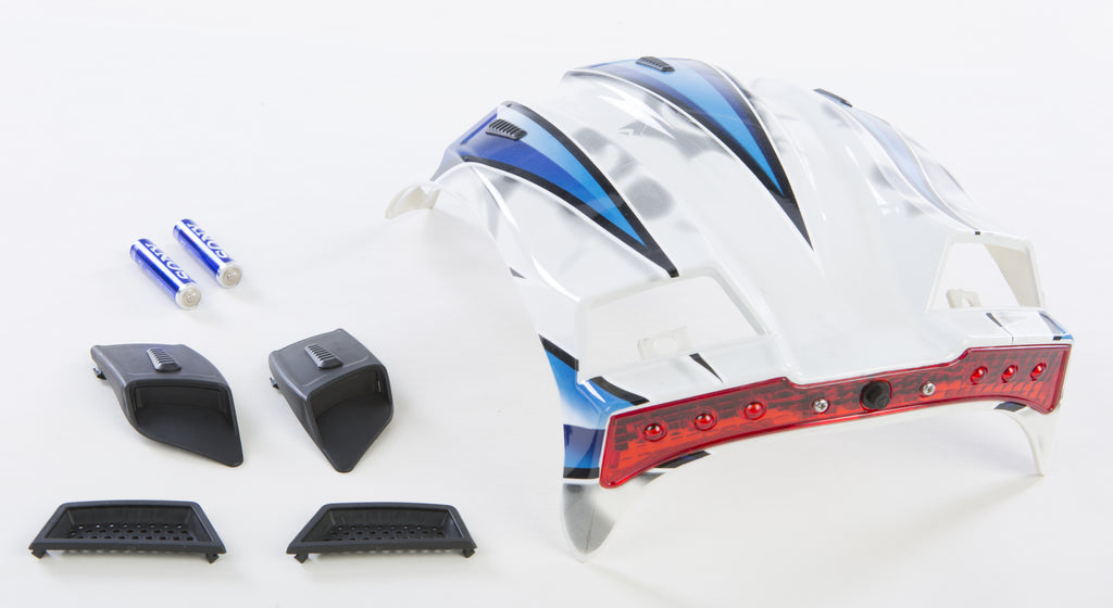 GMAX TOP VENT ODYSSEY W/LED WHITE/BLUE G980189