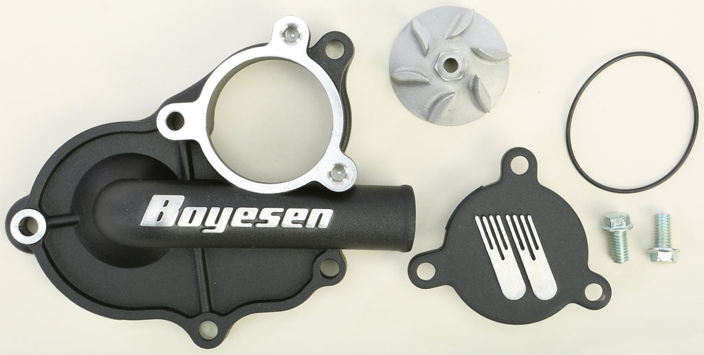 BOYESEN WATERPUMP COVER & IMPELLER KIT BLACK WPK-26B