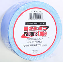 Load image into Gallery viewer, ISC RACERS TAPE 2"X90' (BLUE) RT2002