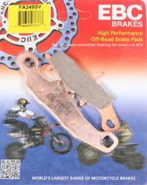 EBC BRAKE PADS FA349SV-atv motorcycle utv parts accessories gear helmets jackets gloves pantsAll Terrain Depot