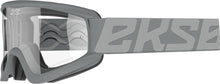 Load image into Gallery viewer, EKS BRAND FLAT-OUT GOGGLE FIGHTER GREY W/CLEAR LENS 067-60410
