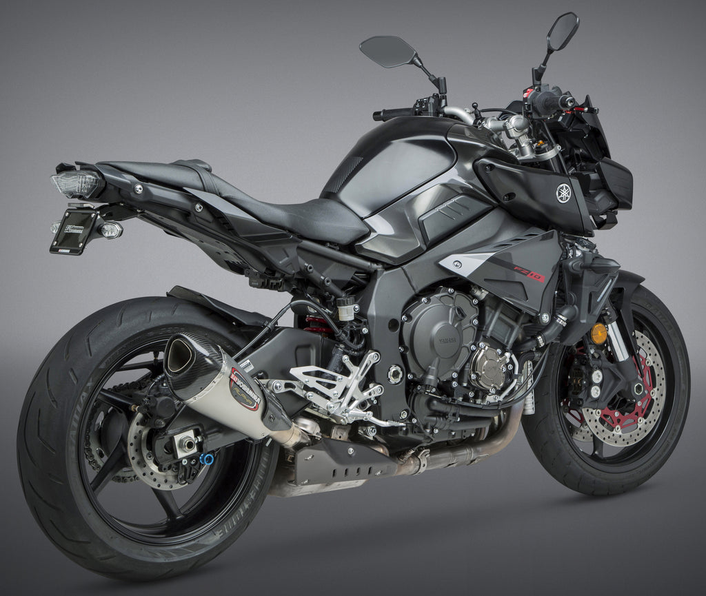 YOSHIMURA EXHAUST STREET ALPHA-T SLIP-ON SS-SS-CF WORKS 13100BP520
