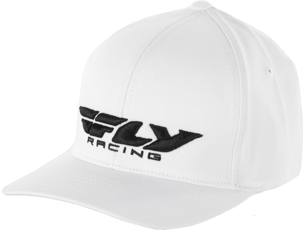 FLY RACING FLY PODIUM HAT WHITE YOUTH 351-0384Y-atv motorcycle utv parts accessories gear helmets jackets gloves pantsAll Terrain Depot