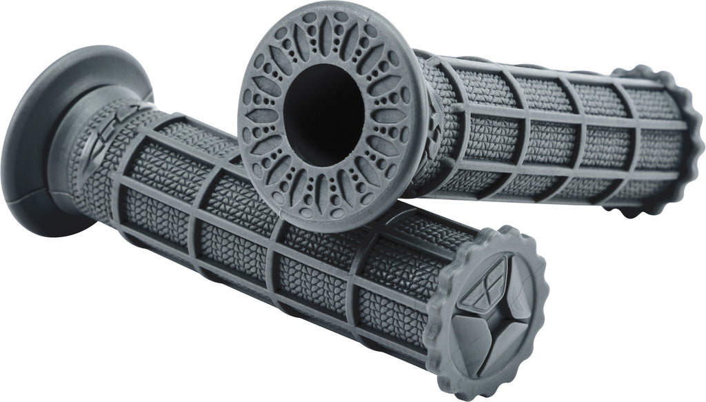 FLY RACING CONTROL ATV/BMX/PWC/SNOW GRIPS DARK GREY FULL WAFFLE 181900122A