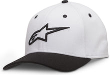 Load image into Gallery viewer, ALPINESTARS CURVE HAT WHITE/BLACK LG/XL 1017-81010-2010-L/X