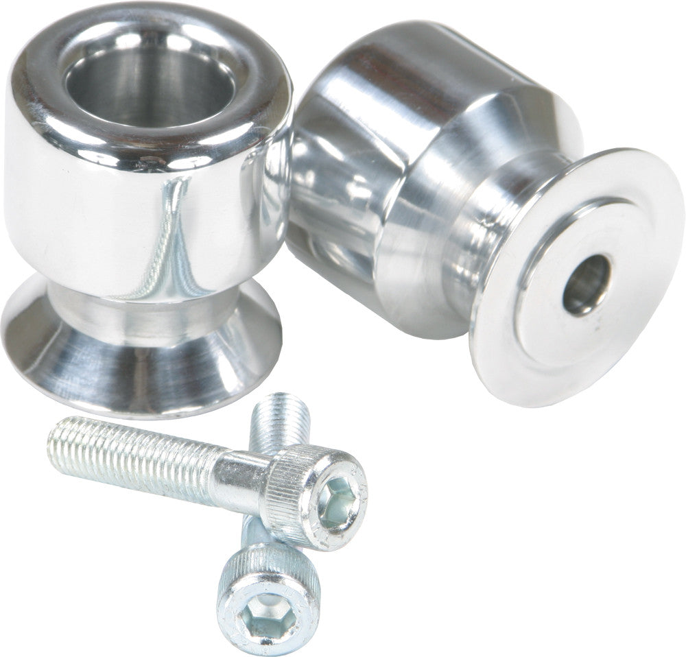 DMP SWINGARM SPOOLS POLISHED 10MM 200-2200