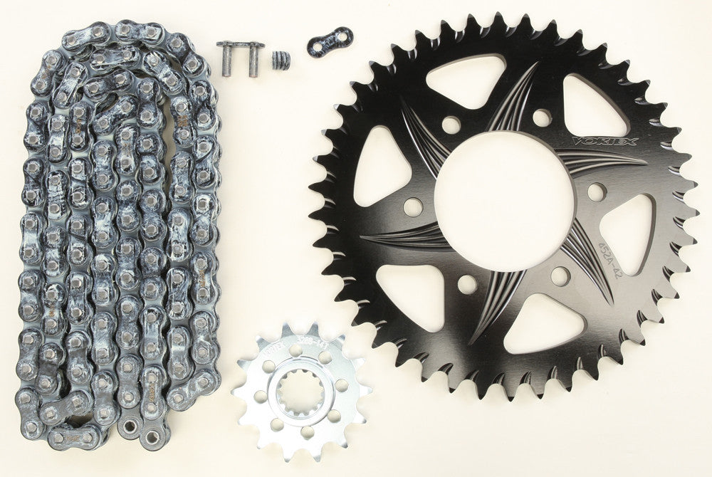 VORTEX SPROCKET/CHAIN KIT BLACK CK6299-atv motorcycle utv parts accessories gear helmets jackets gloves pantsAll Terrain Depot