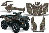 ATV Graphics Kit Decal Wrap For CanAm Outlander 800R/1000 XT-P DPS SST G2 REAL CAMO