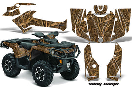 ATV Graphics Kit Decal Wrap For CanAm Outlander 800R/1000 XT-P DPS SST G2 WING CAMO-atv motorcycle utv parts accessories gear helmets jackets gloves pantsAll Terrain Depot