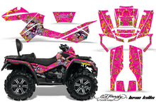 Load image into Gallery viewer, ATV Graphics Kit Decal Wrap For CanAm Outlander XMR 500/800 2006-2012 EDHLK PINK-atv motorcycle utv parts accessories gear helmets jackets gloves pantsAll Terrain Depot