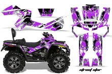 Load image into Gallery viewer, ATV Graphics Kit Decal Wrap For CanAm Outlander Max 500/800 2006-2012 STREET STAR PURPLE-atv motorcycle utv parts accessories gear helmets jackets gloves pantsAll Terrain Depot