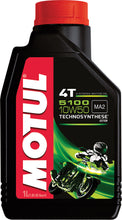 Load image into Gallery viewer, MOTUL 5100 ESTER/SYNTHETIC ENGINE OIL 10W50 LITER 104074