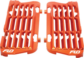 FLO MOTORSPORTS HIGH FLOW RADIATOR BRACES ORANGE FLO750ORG-atv motorcycle utv parts accessories gear helmets jackets gloves pantsAll Terrain Depot