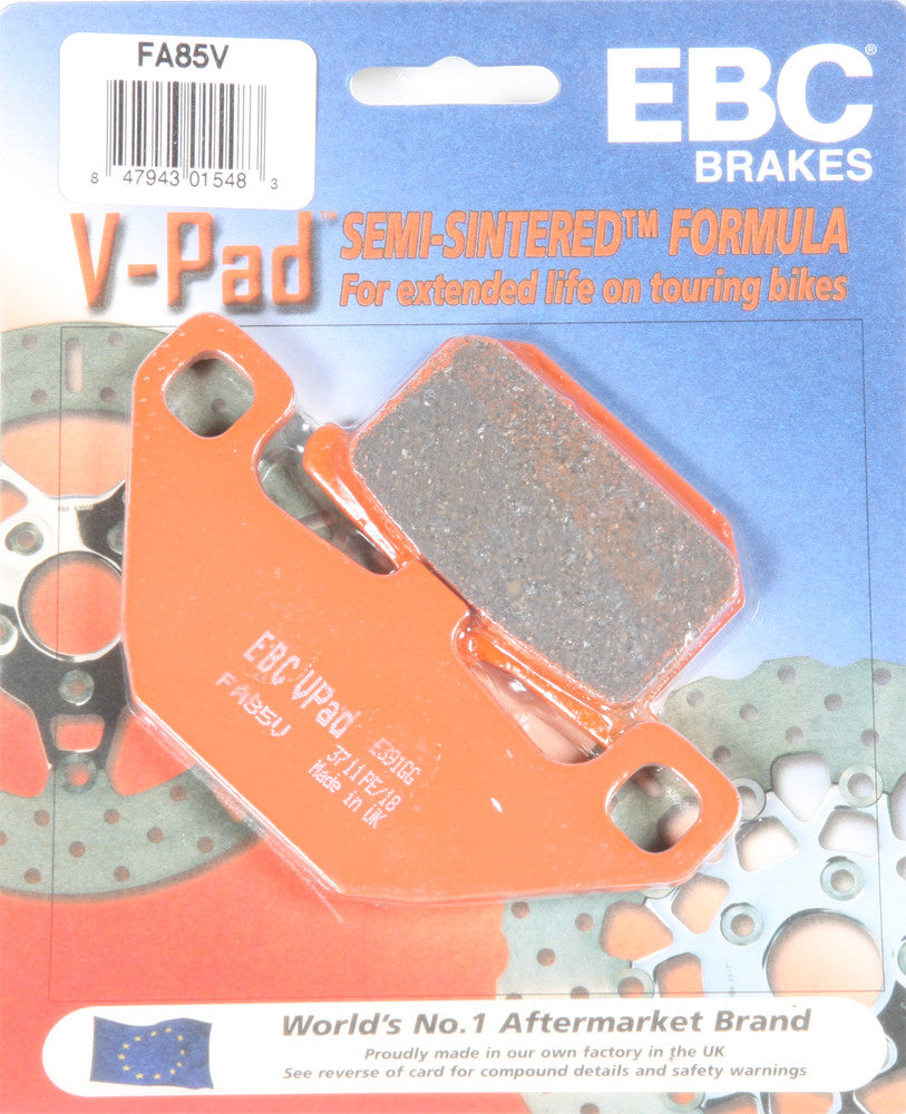 EBC BRAKE PADS V-SERIES FA85V-atv motorcycle utv parts accessories gear helmets jackets gloves pantsAll Terrain Depot
