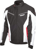 FLY RACING STRATA JACKET BLACK/WHITE/RED MD 477-2101-3