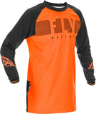 FLY RACING WINDPROOF JERSEY ORANGE/BLACK LG 370-8017L