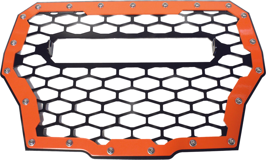 MODQUAD MQ GRILL ORANGE POL TURBO FOR 10" LIGHT RZR-FGL-T-OR