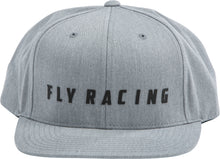 Load image into Gallery viewer, FLY RACING FLY LOGO HAT BLACK HEATHER 351-0963