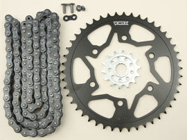 VORTEX SPROCKET/CHAIN KIT BLACK CK6384-atv motorcycle utv parts accessories gear helmets jackets gloves pantsAll Terrain Depot