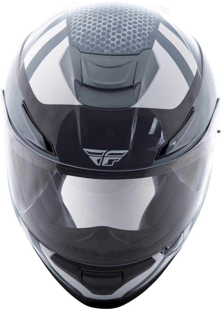 FLY RACING SENTINEL MESH HELMET GREY/WHITE XS 73-8327XS
