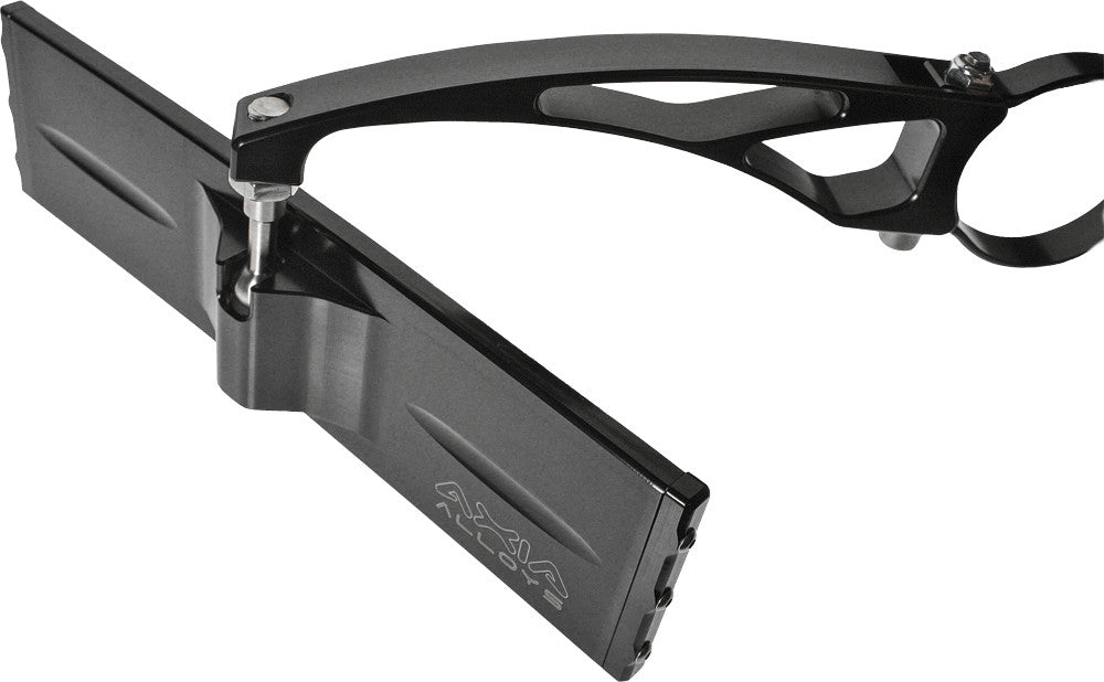 AXIA 9" WIDE PANORAMIC REAR MIRROR 6" ARM 1 CLAMP NEEDED MOD9PRVMEC-BK