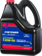 Load image into Gallery viewer, FIRE POWER SYNTHETIC 4-STROKE OIL W/ESTER 20W-50 GAL 4/CASE 196978