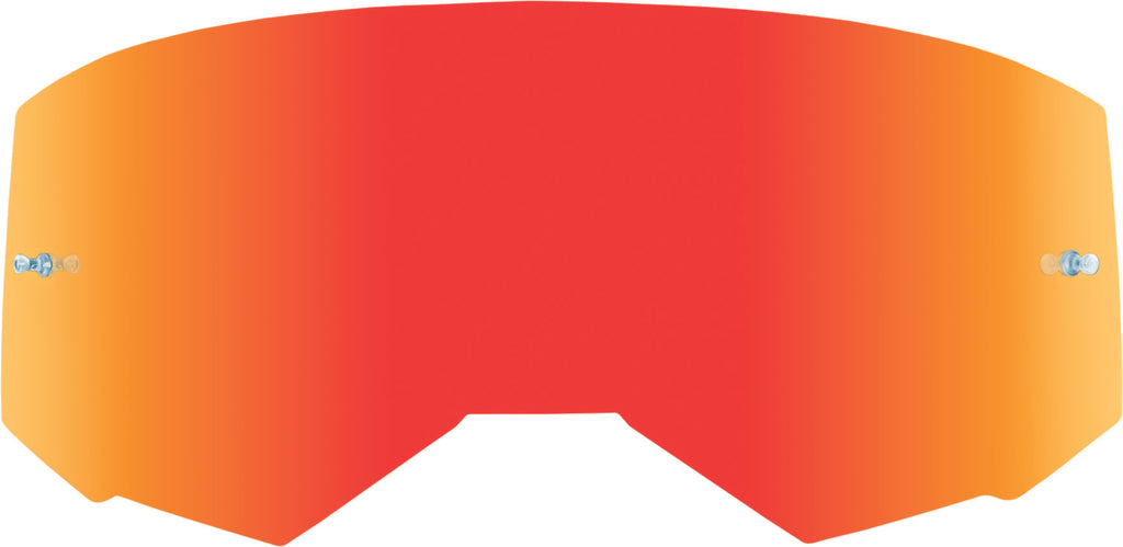 FLY RACING SINGLE LENS W/POST ADULT RED MIRROR/SMOKE FLA-034
