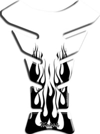 KEITI TANK PAD CLEAR FLAMES KT1350C