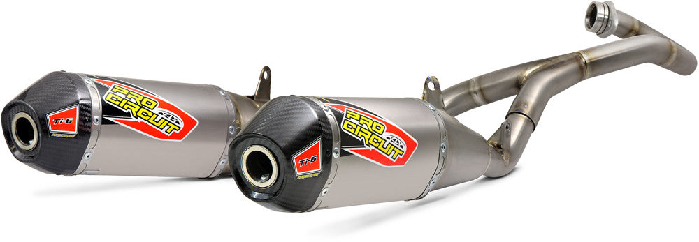 PRO CIRCUIT TI-6 TI DUAL EXHAUST SYSTEM CRF450R '17-18 450RX '17-18 0311745F2
