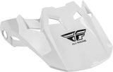 FLY RACING FORMULA VISOR GLOSS WHITE XL-2X 73-47201X